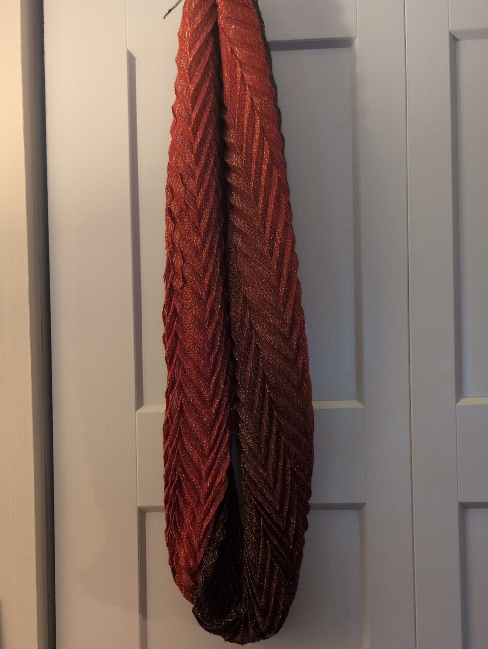 Apt.9; Beautiful Fall Infinity Chevron Scarf